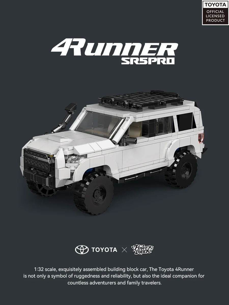 540PCS Toyota 4Runner Off Road Car Building Blocks Set - ToylandEU