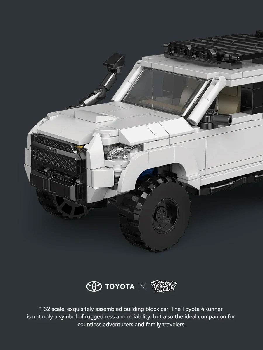 540PCS Toyota 4Runner Off Road Car Building Blocks Set - ToylandEU