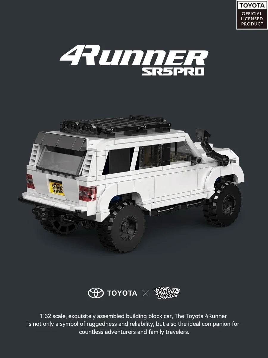 540PCS Toyota 4Runner Off Road Car Building Blocks Set - ToylandEU
