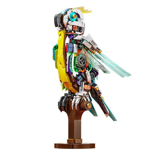 543PCS Mechanical Parrot Building Block Joints Movable Model - ToylandEU
