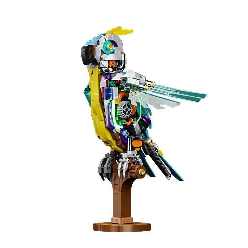 543PCS Mechanical Parrot Building Block Joints Movable Model - ToylandEU