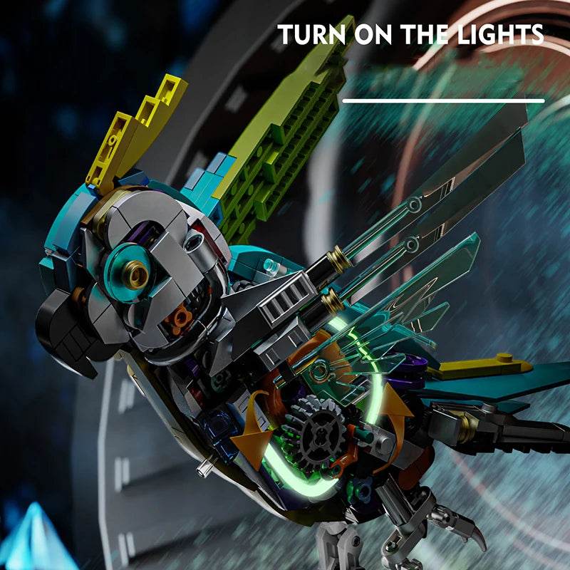 543PCS Mechanical Parrot Building Block Joints Movable Model - ToylandEU