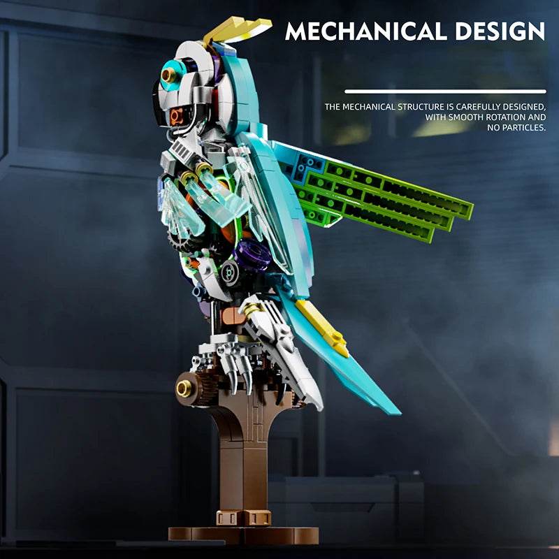 543PCS Mechanical Parrot Building Block Joints Movable Model - ToylandEU