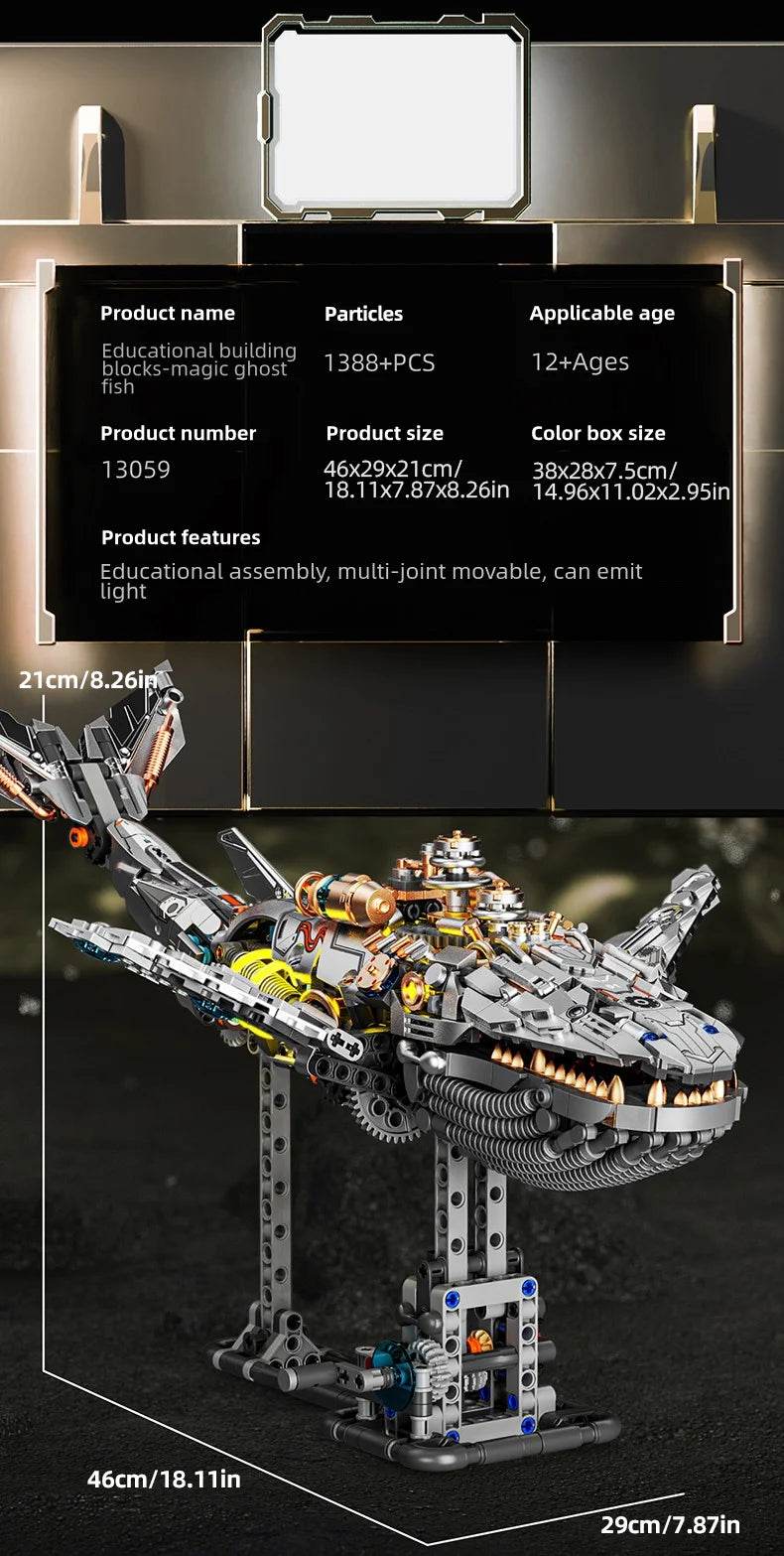 543PCS Mechanical Parrot Building Block Joints Movable Model - ToylandEU