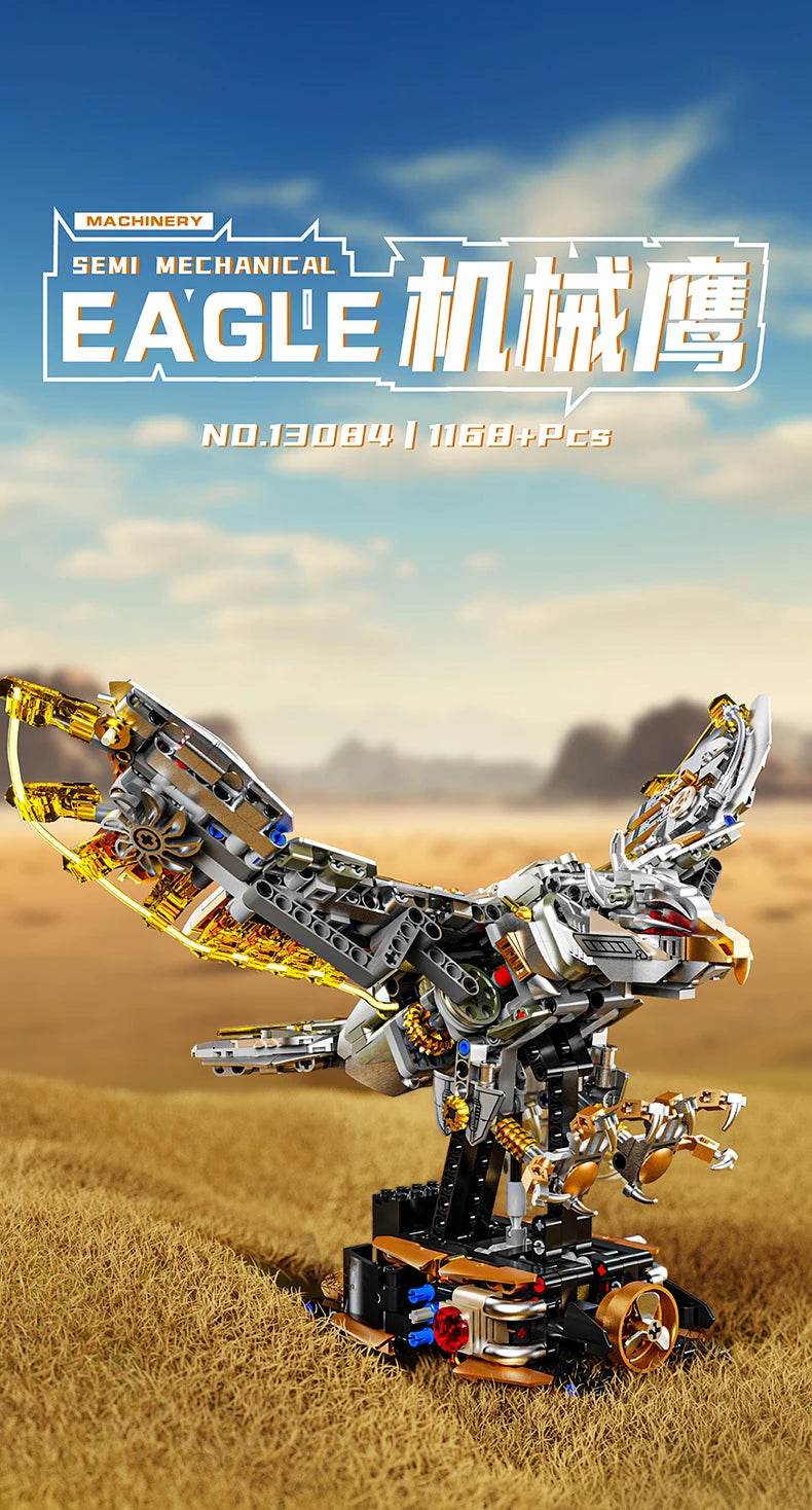 543PCS Mechanical Parrot Building Block Joints Movable Model - ToylandEU