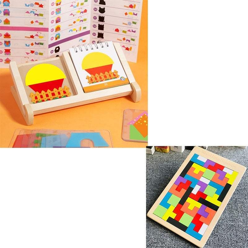House Designer Building Block Puzzle | Spatial Reasoning