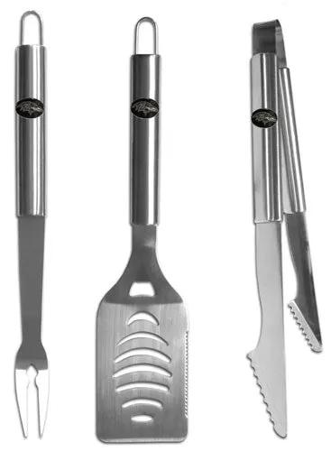 Baltimore Ravens Utensil Set Grilling BBQ Stainless Steel 3 Piece