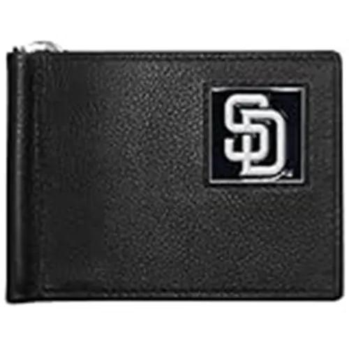 San Diego Padres Wallet Leather Billfold Clip Wallet