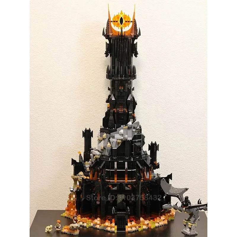 5471pcs Compatible 10333 Home Decoration Black Tower Model Kit for Kids and Adults Birthday Christmas Gift - ToylandEU