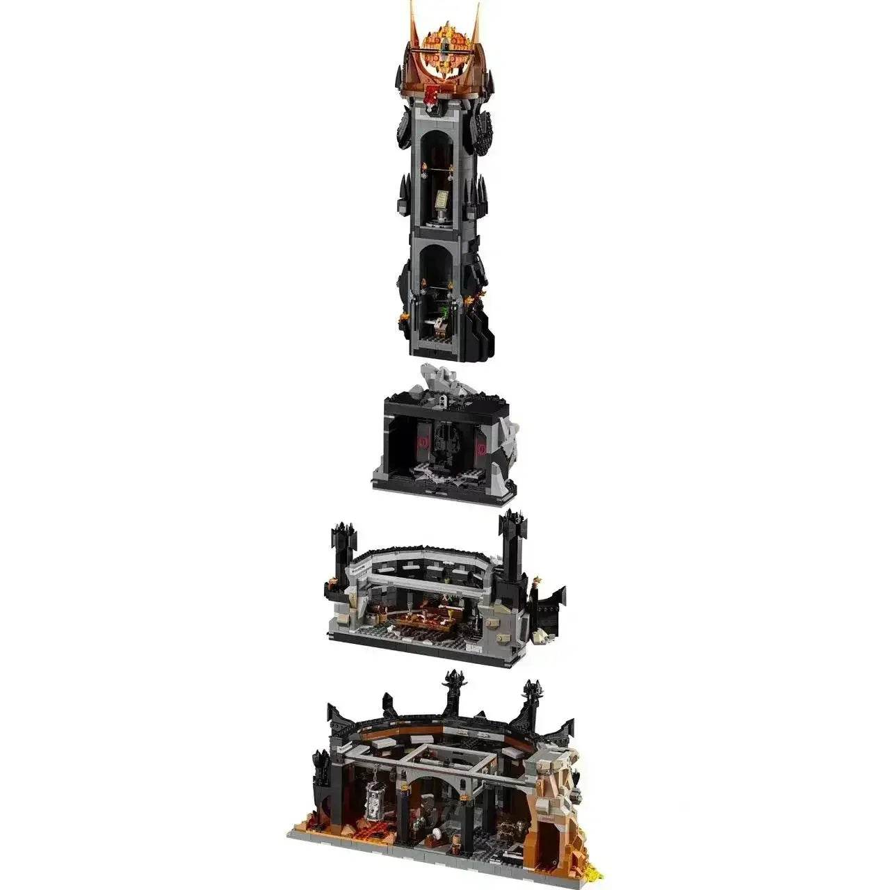 5471pcs Compatible 10333 Home Decoration Black Tower Model Kit for Kids and Adults Birthday Christmas Gift - ToylandEU