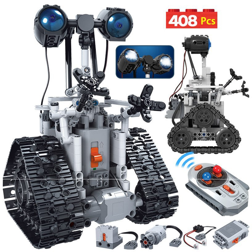 Building Block Boy Toy Set with Electric Robot Control - ToylandEU