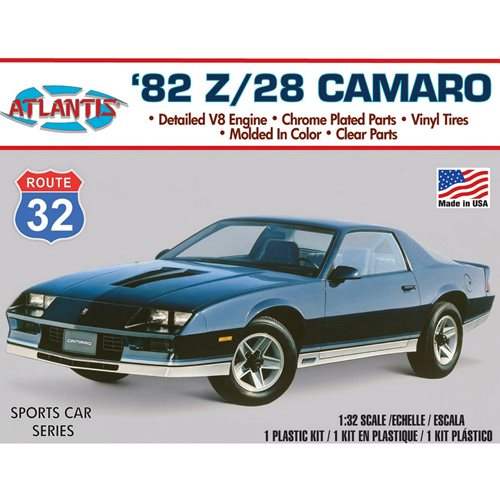 1982 Camaro Z-28 Model Kit | 1:32 Scale | Route 32 Series | With Decals