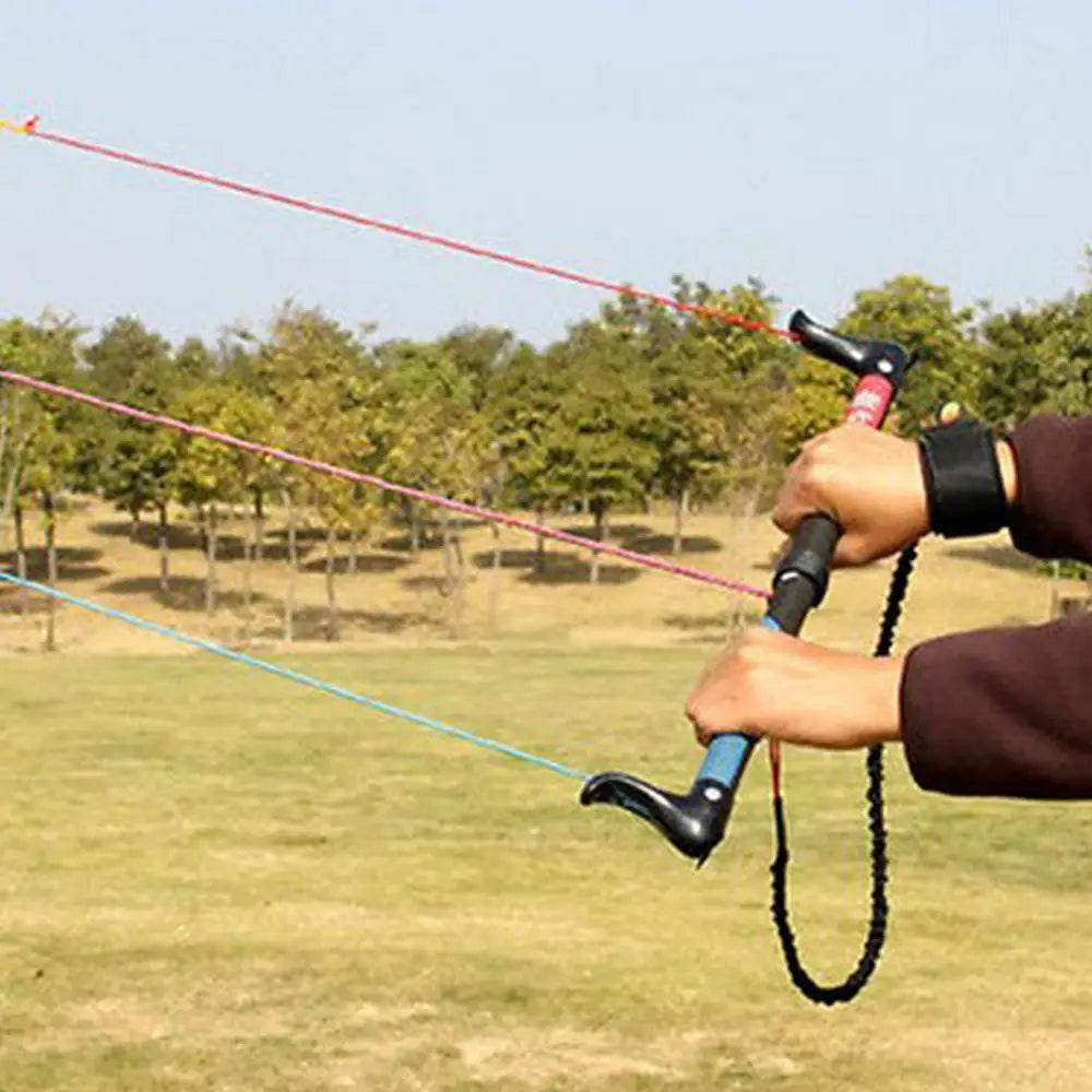 55cm 3-Line Kite Control Bar with Safety Wrist Leash & Comfortable Grip - ToylandEU