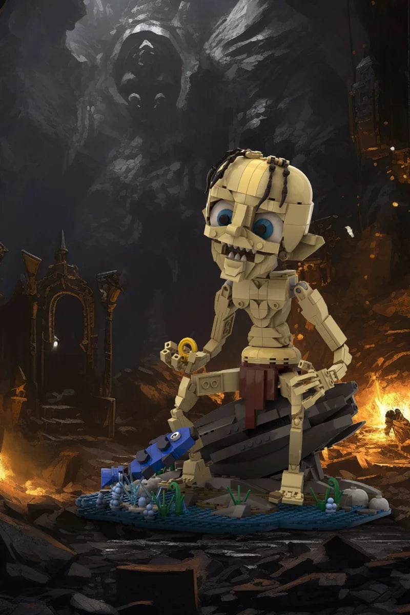560PCS MOC Gollum Doll Model Building Blocks Building Bricks MOC Gift - ToylandEU