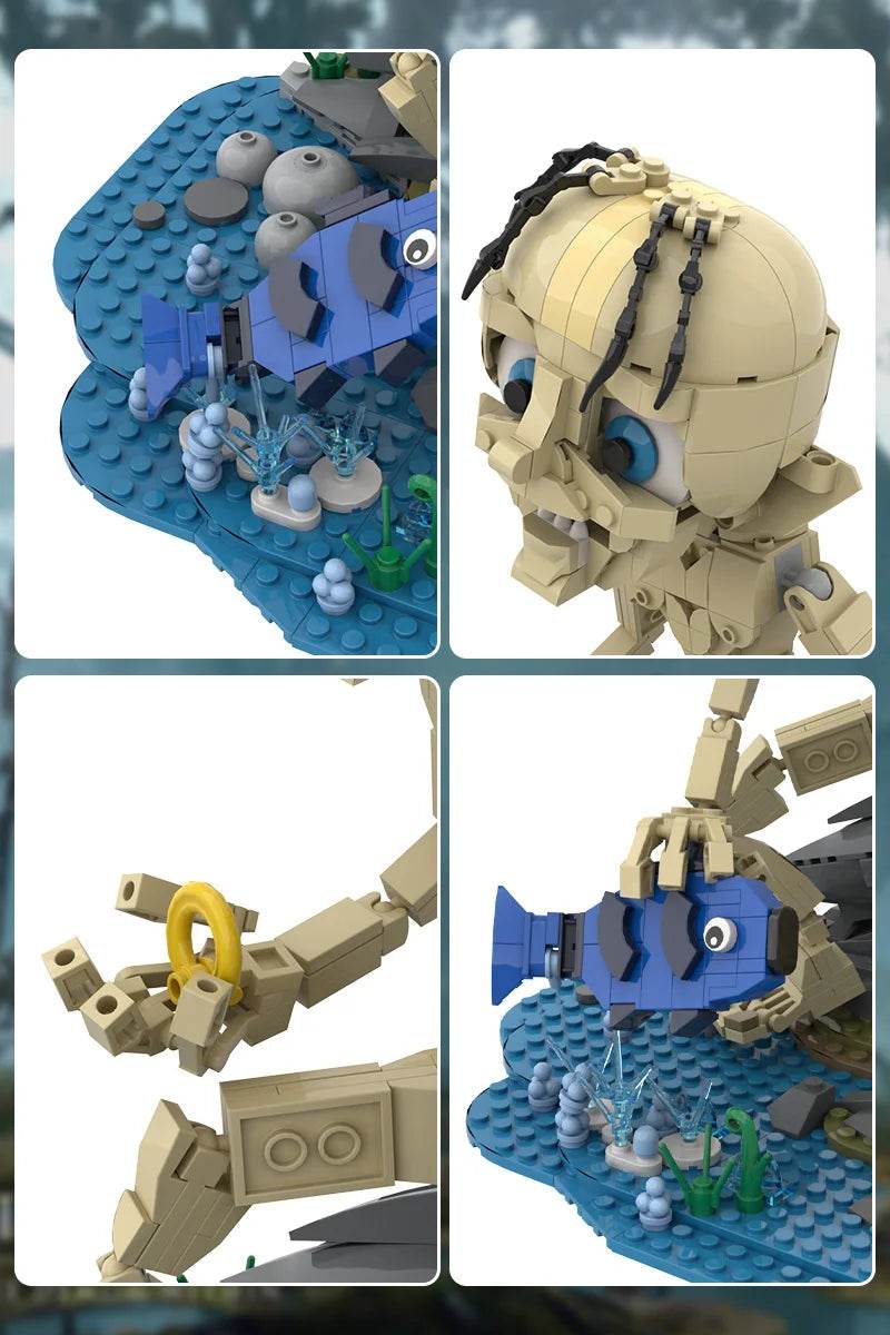 560PCS MOC Gollum Doll Model Building Blocks Building Bricks MOC Gift - ToylandEU