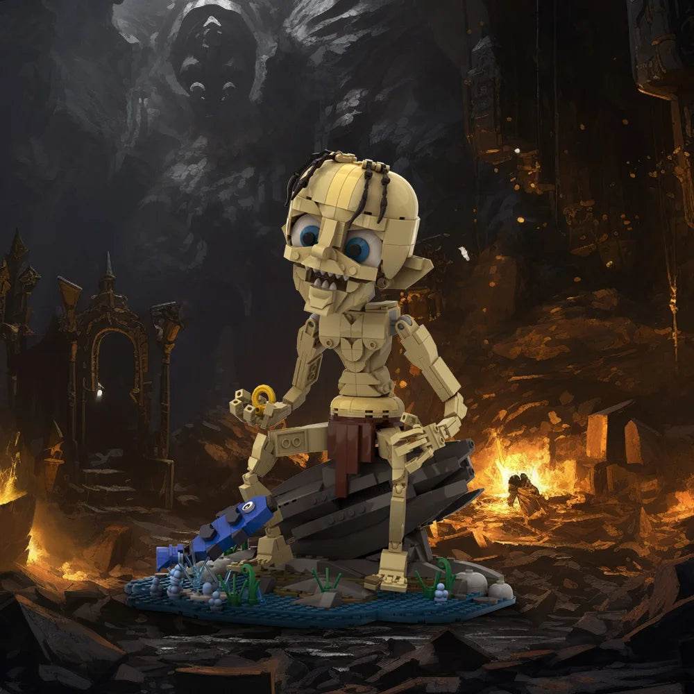 560PCS MOC Gollum Doll Model Building Blocks Gift Set Building Bricks MOC - ToylandEU