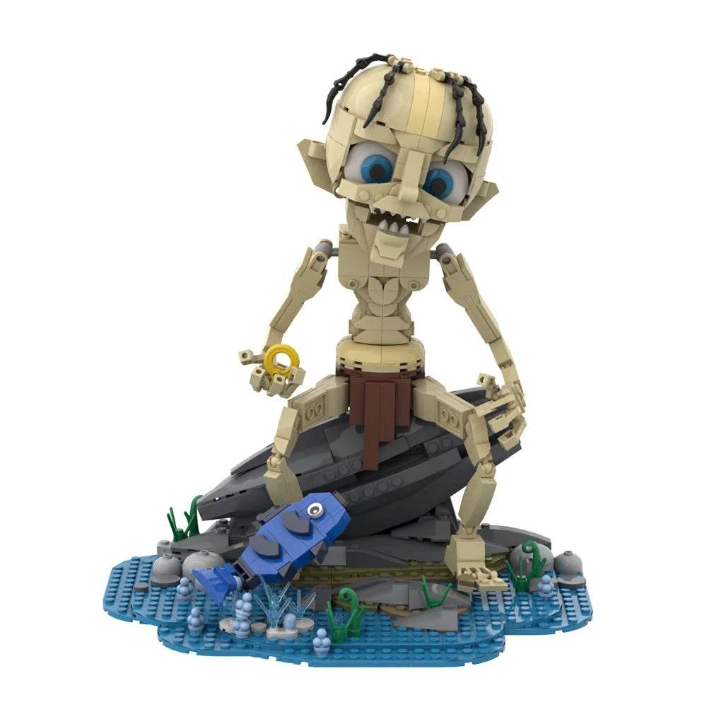 560PCS MOC Gollum Doll Model Building Blocks Gift Set Building Bricks MOC - ToylandEU