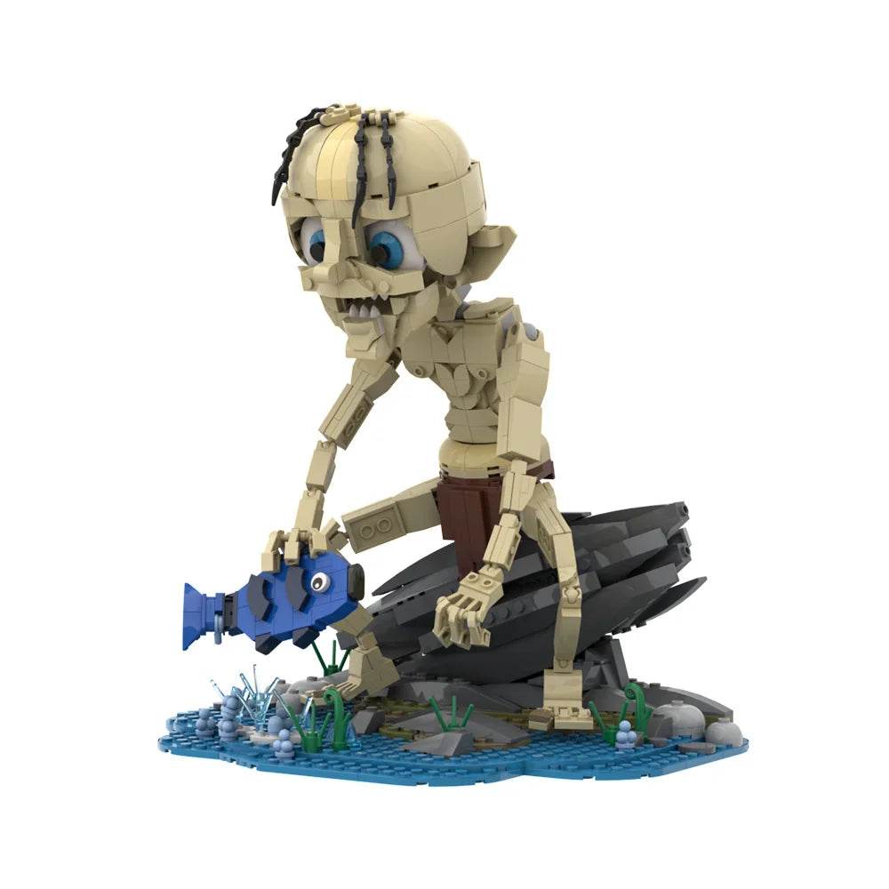 560PCS MOC Gollum Doll Model Building Blocks Gift Set Building Bricks MOC - ToylandEU