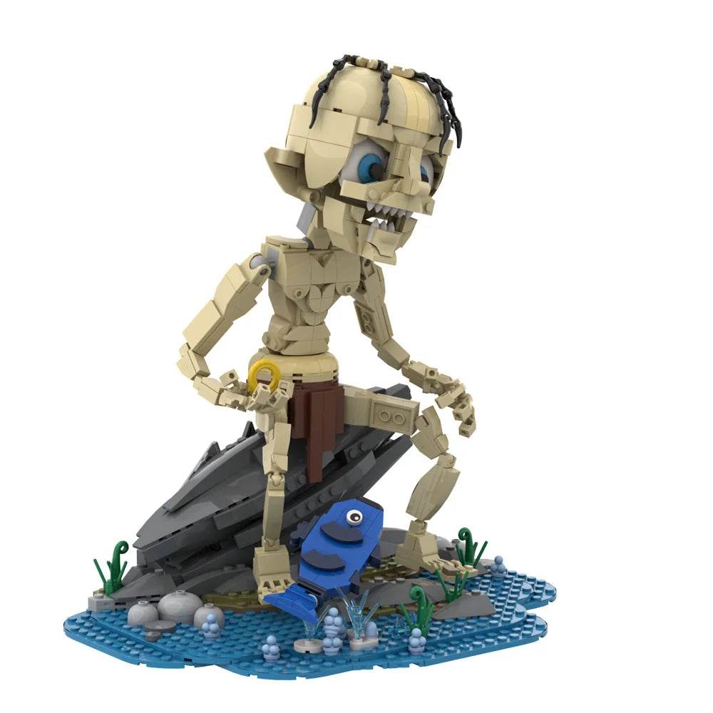 560PCS MOC Gollum Doll Model Building Blocks Gift Set Building Bricks MOC - ToylandEU