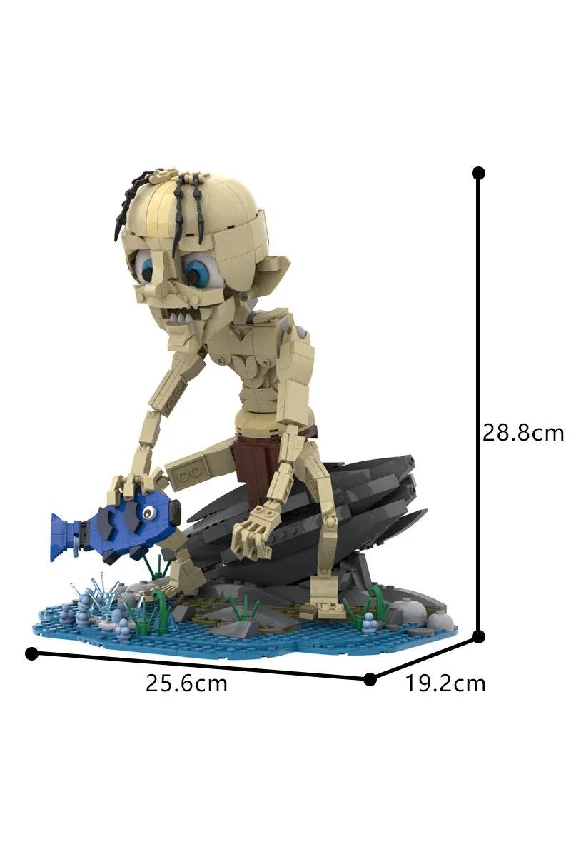 560PCS MOC Gollum Doll Model Building Blocks Gift Set Building Bricks MOC - ToylandEU