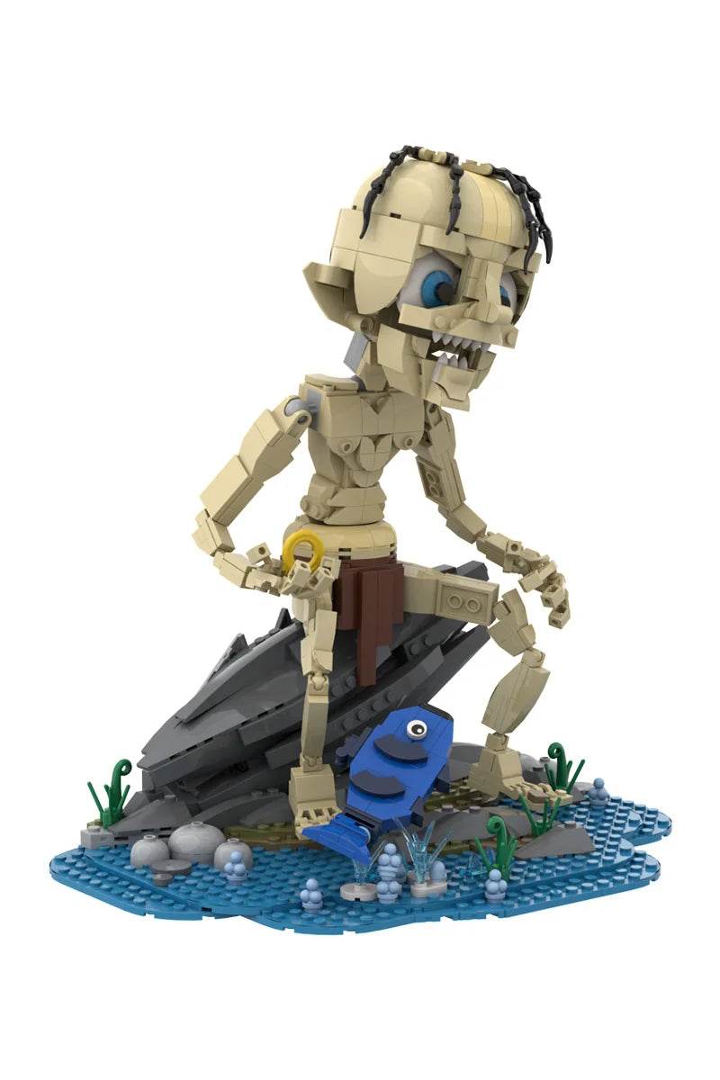560PCS MOC Gollum Doll Model Building Blocks Gift Set Building Bricks MOC - ToylandEU