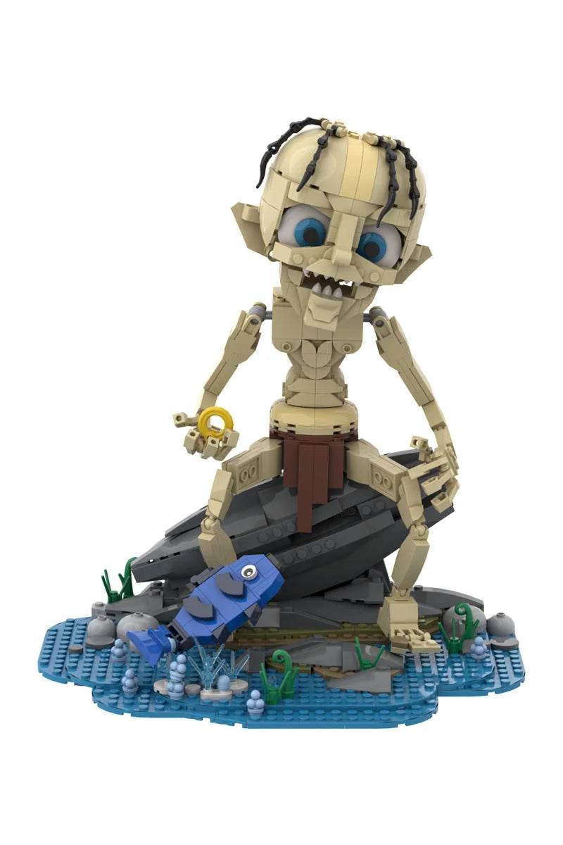 560PCS MOC Gollum Doll Model Building Blocks Gift Set Building Bricks MOC - ToylandEU