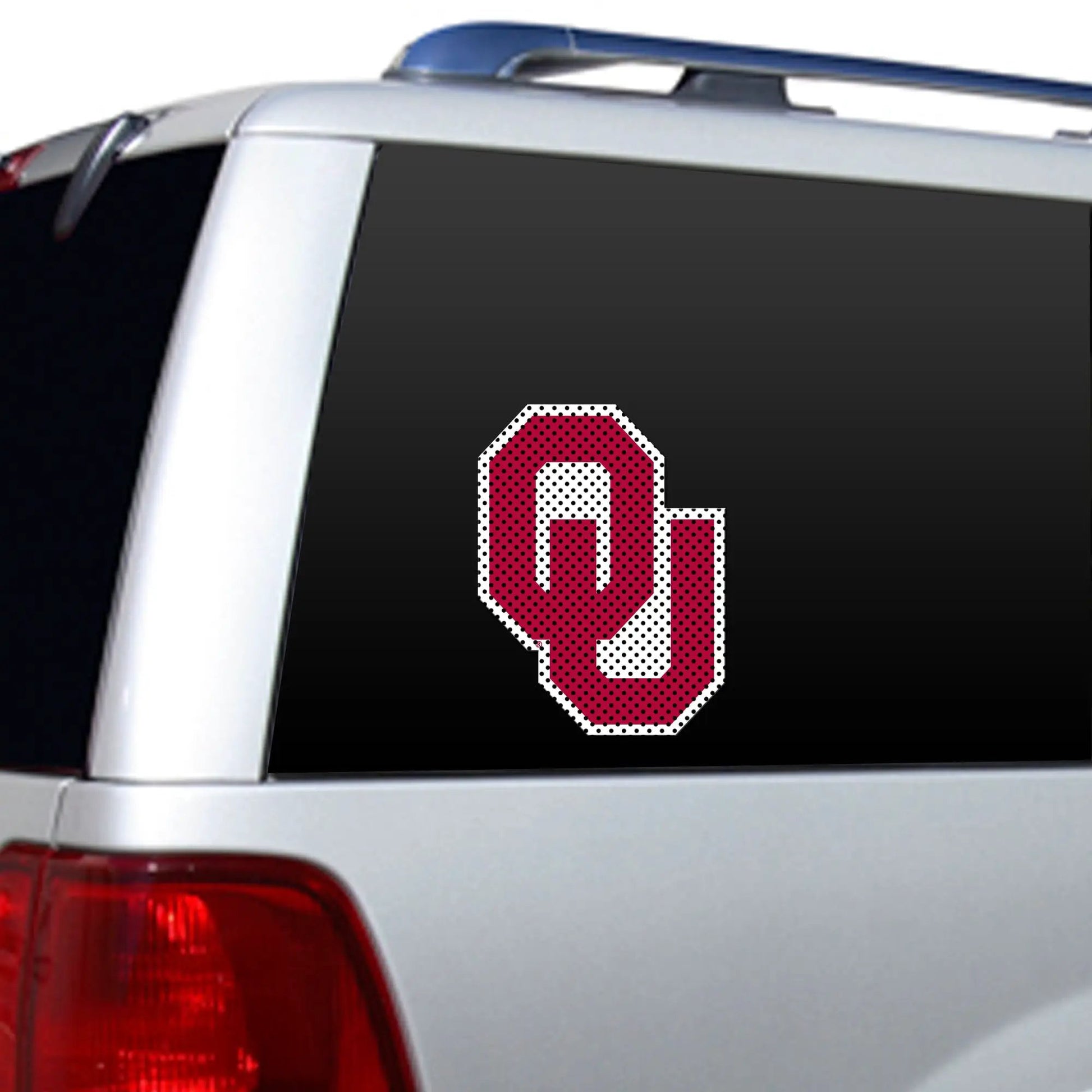 Oklahoma Sooners Window Film 12 Inch Die Cut