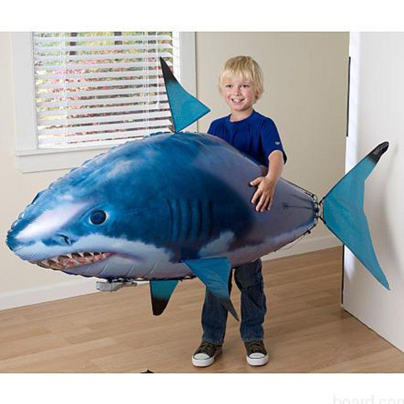 Remote Control Shark Balloon Toy with Infrared Flying Abilities - ToylandEU