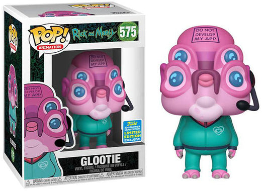 Funko Pop Glootie Rick And Morty Convention Exclusive Figure