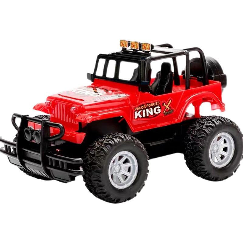 Remote Control Toy Car with USB Charging for Kids - Red/Blue