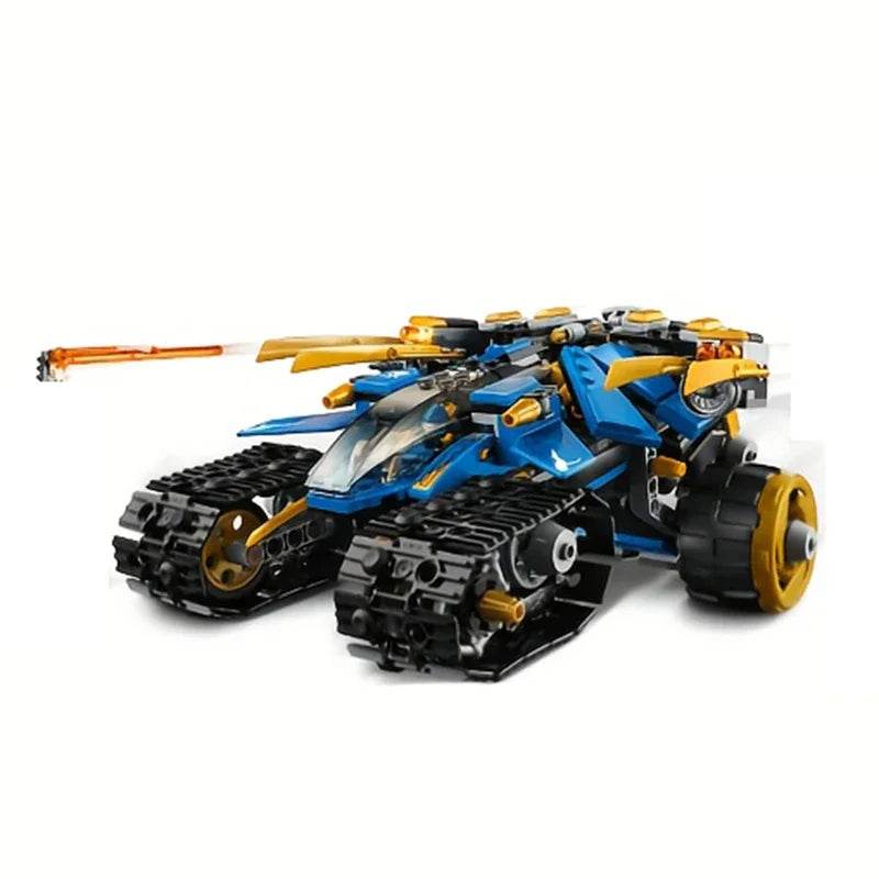 576PCS Technical Ninja Thunder Raider Mecha Building Blocks - ToylandEU