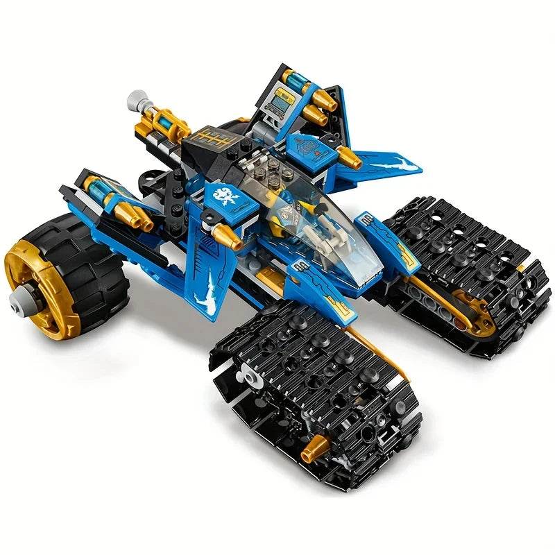 576PCS Technical Ninja Thunder Raider Mecha Building Blocks - ToylandEU