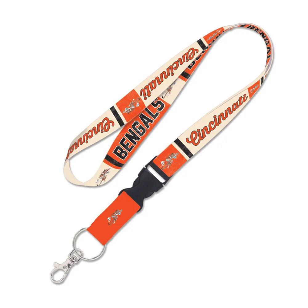 Cincinnati Bengals Lanyard with Detachable Buckle Vintage