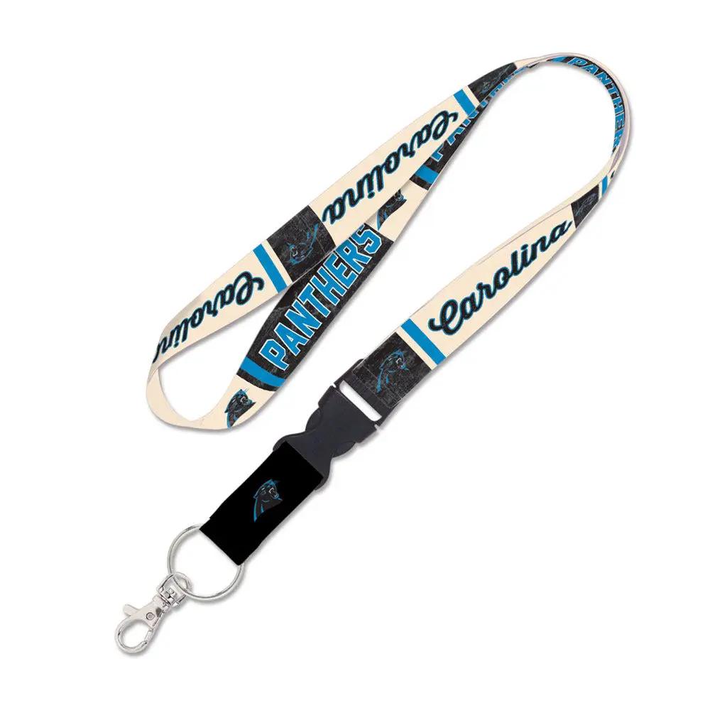 Carolina Panthers Lanyard with Detachable Buckle Vintage