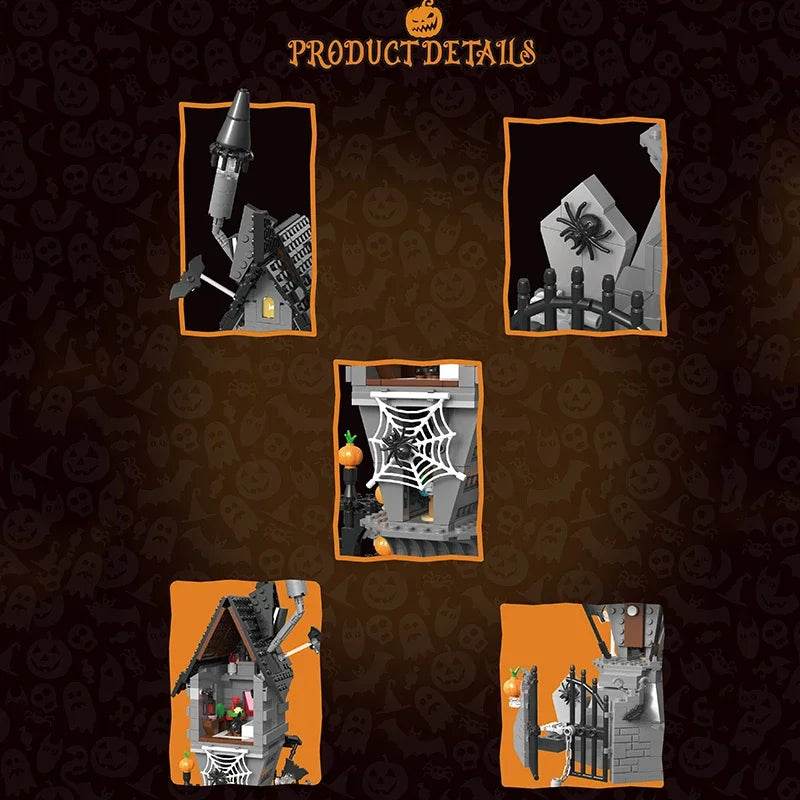 581PCS Nightmareal Castle Building Blocks DIY Toys For Kids - ToylandEU