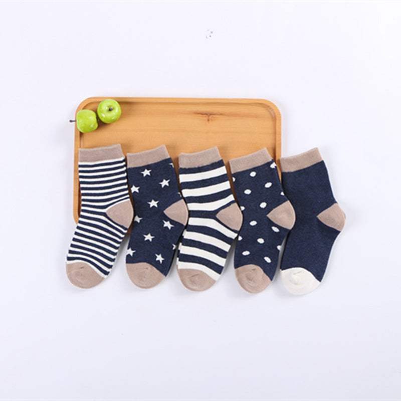 Baby Cartoon Combed Cotton Socks And Stockings | Jacquard