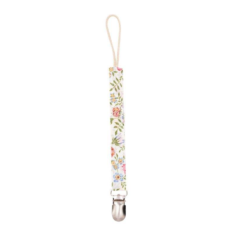 Cotton Linen Pacifier Clip | Anti-Drop