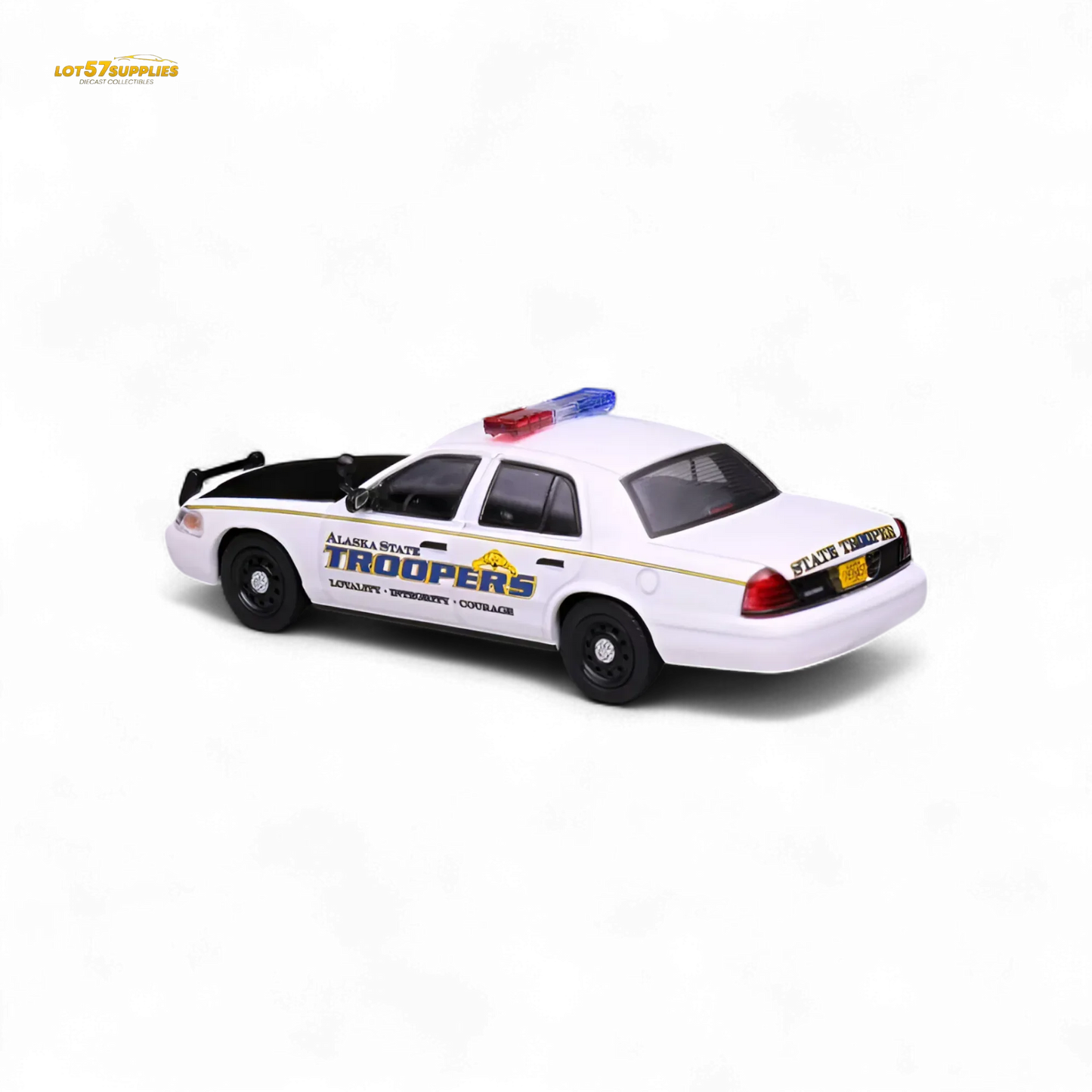 596 Ford Crown Victoria Alaska State Troopers 1:64 - ToylandEU