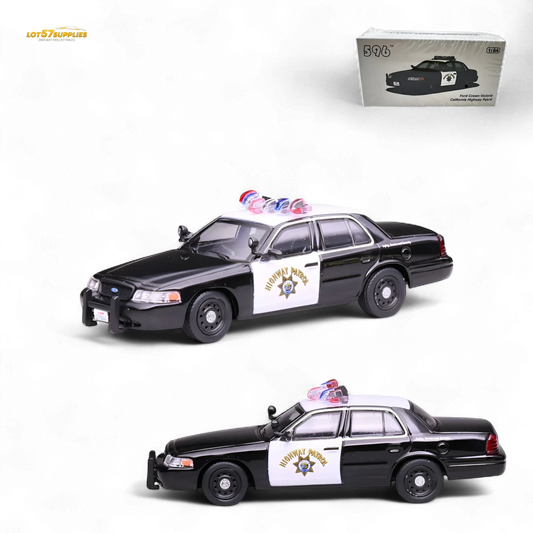 596 Ford Crown Victoria California Highway Patrol 1:64 - ToylandEU