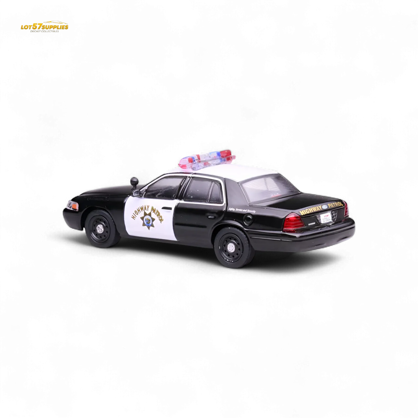 596 Ford Crown Victoria California Highway Patrol 1:64 - ToylandEU