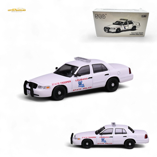 596 Ford Crown Victoria Louisiana State Police 1:64 - ToylandEU