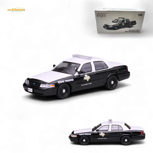 596 Ford Crown Victoria Texas DPS Highway Patrol 1:64 - ToylandEU
