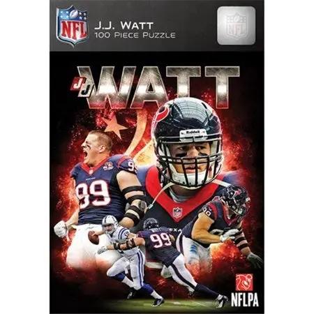 Houston Texans Puzzle 100 Piece J.J. Watt Design