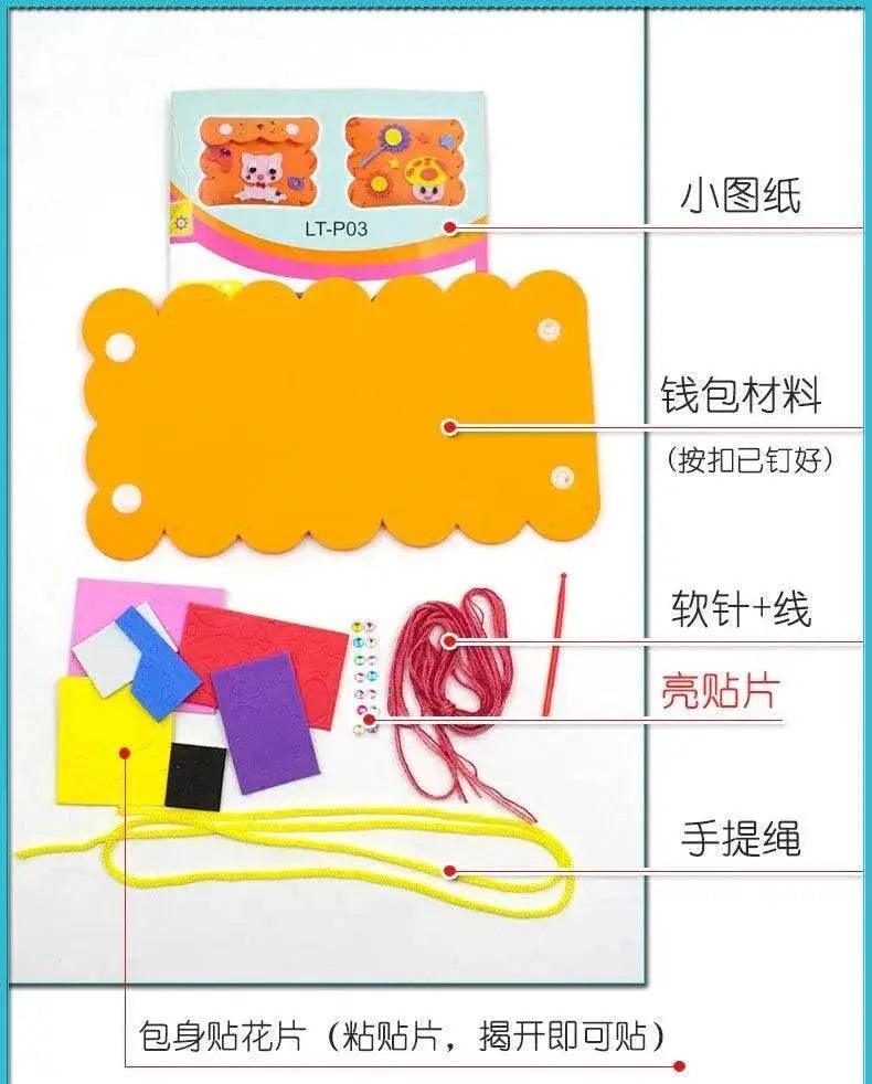  5PCS Sew Your Own Purses Kit for Kids Beginners -  ToylandEU™