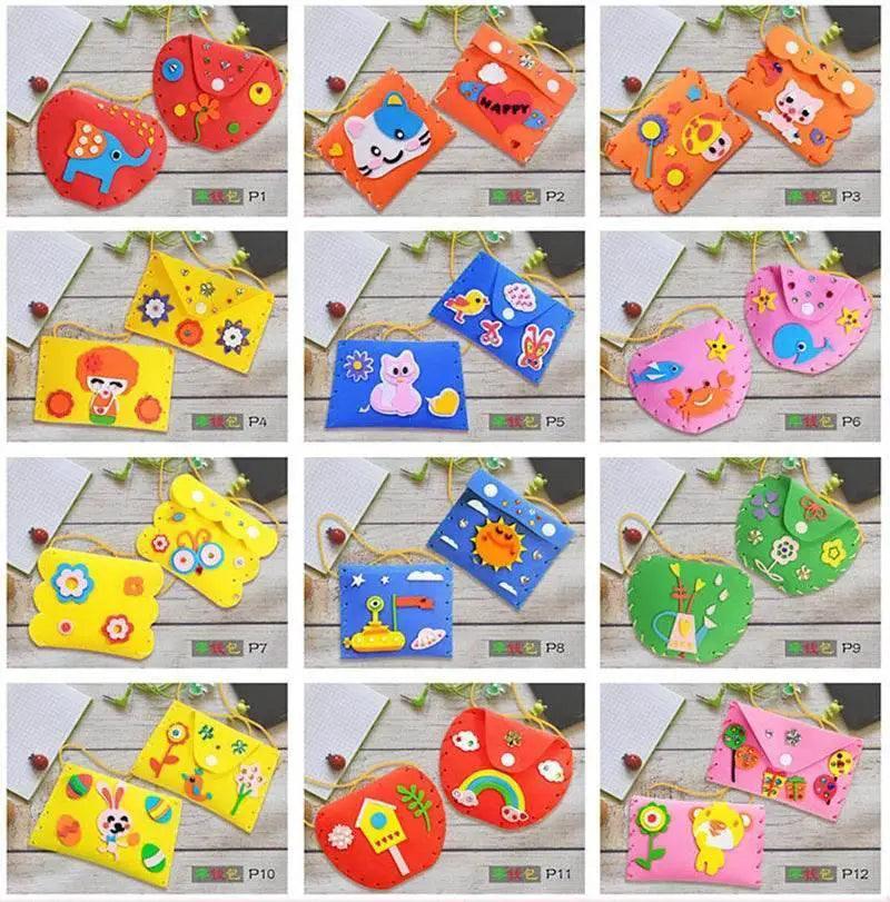  5PCS Sew Your Own Purses Kit for Kids Beginners -  ToylandEU™
