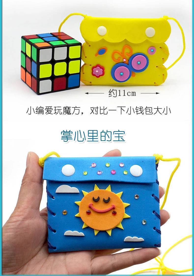 5PCS Sew Your Own Purses Sewing Bags Kit for Kids Girls - ToylandEU