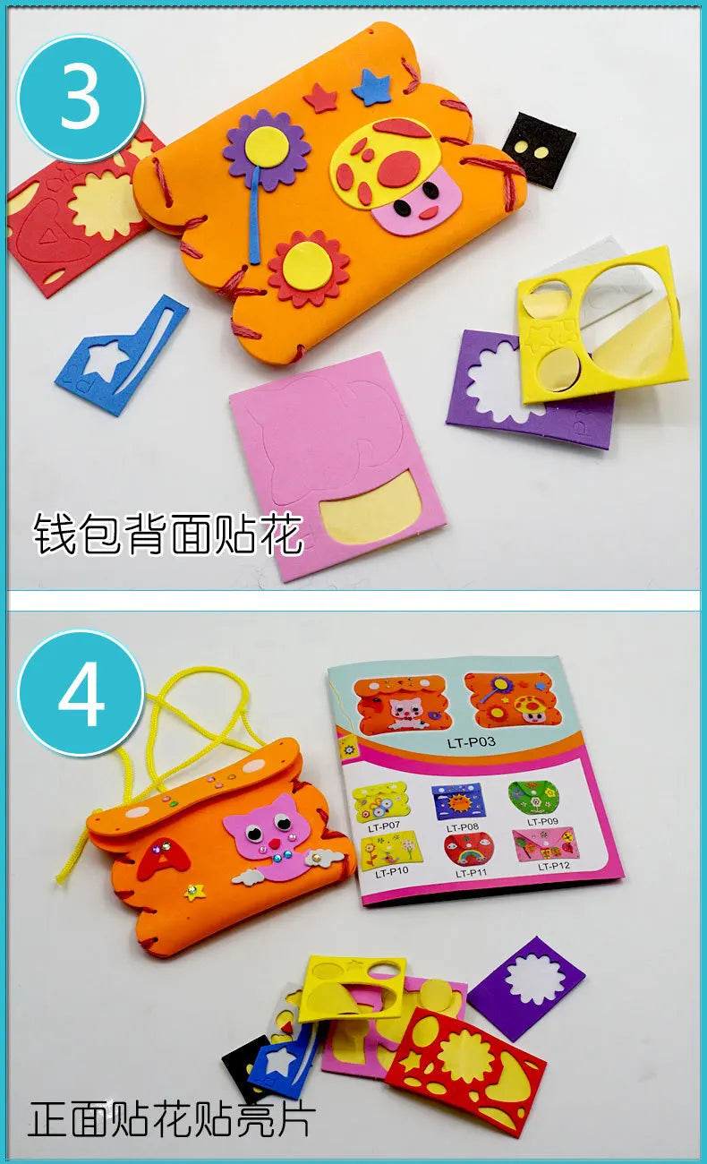 5PCS Sew Your Own Purses Sewing Bags Kit for Kids Girls - ToylandEU