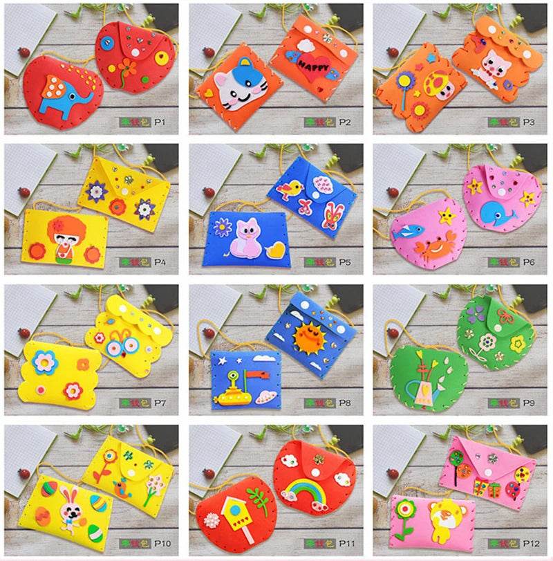 5PCS Sew Your Own Purses Sewing Bags Kit for Kids Girls - ToylandEU