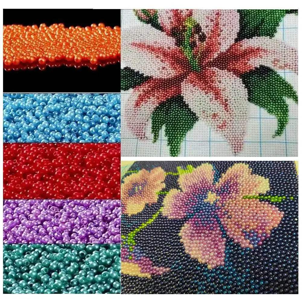  5Pcs Cute Animal Mosaic Beads Keyring DIY Craft Kit - Handmade Cross Stitch Gift for Friends -  ToylandEU™