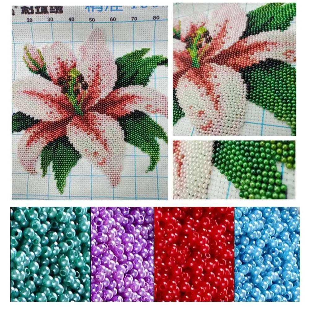  5Pcs Cute Animal Mosaic Beads Keyring DIY Craft Kit - Handmade Cross Stitch Gift for Friends -  ToylandEU™